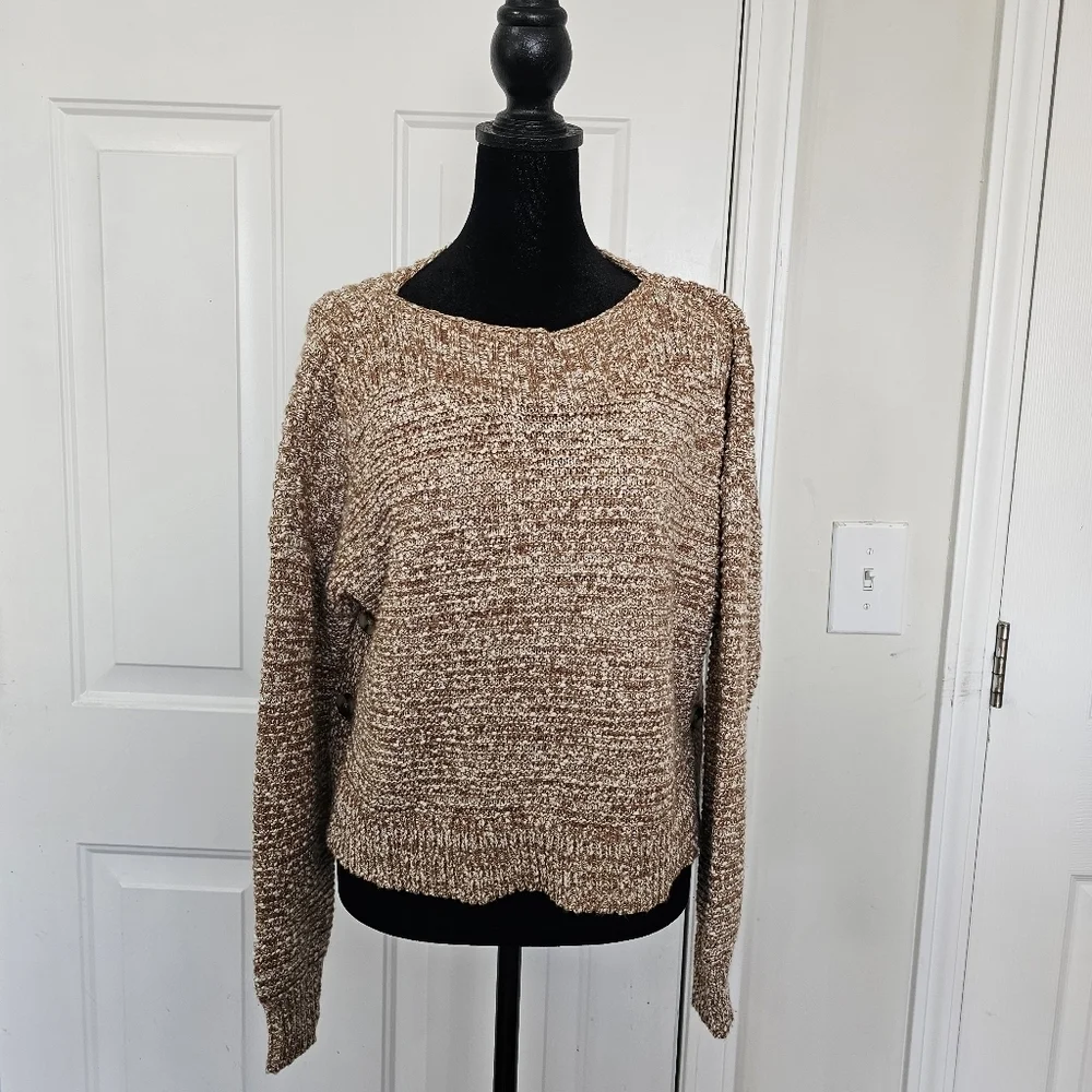 Madewell Boatneck Side Button Sweater Size Small{bx8}